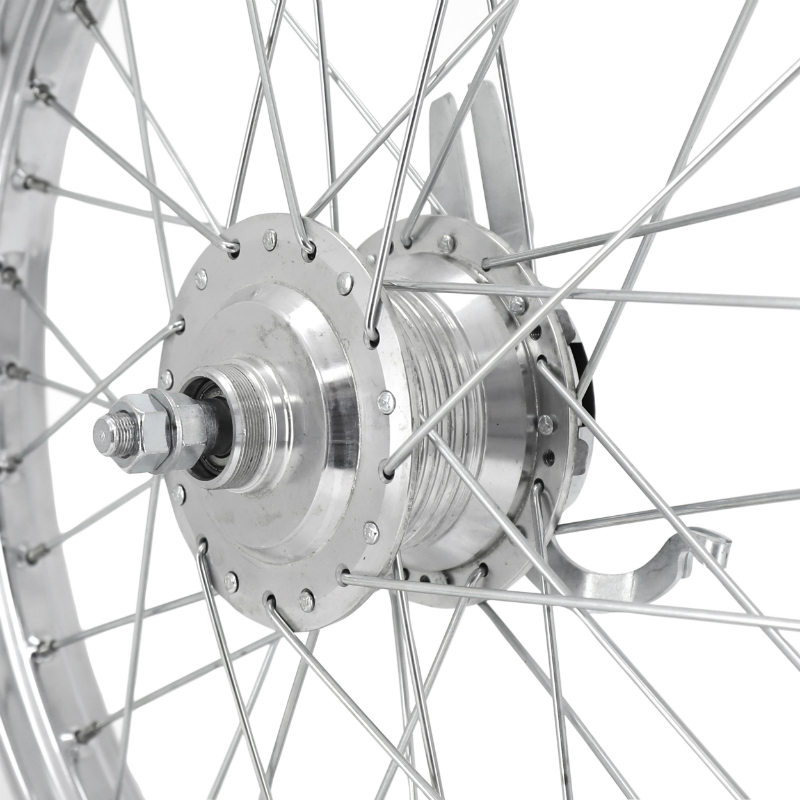 Jante roue cyclo 17" 1,5X17 à rayon pour Peugeot 103 SP, MVL arrière 36 trous - vue 3