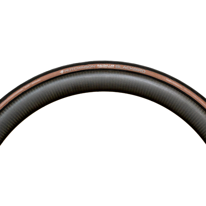 Pneu route 700 x 26 Hutchinson blackbird TS noir-tan (26-622) - vue 3