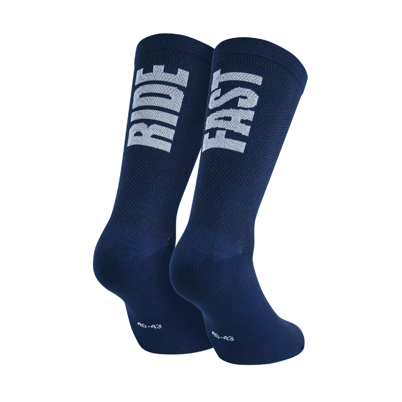 Chaussettes Gist Ride Fast été antibactérien bleu 36-39 hauteur 22 cm - vue 2