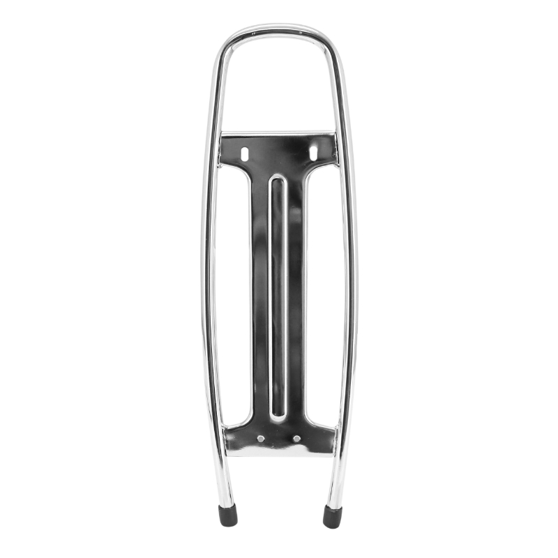 Porte-bagages cyclo adaptable Peugeot 103 MVL SP chrome arrière Sélection P2R - vue 2