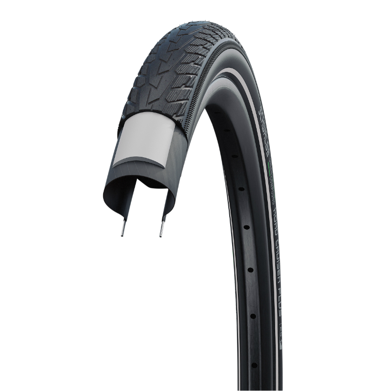 Pneu VTT urbain Schwalbe Road Cruiser Plus 29 x 2.15 TR noir (55-622) Greenguard Reflex - vue 3
