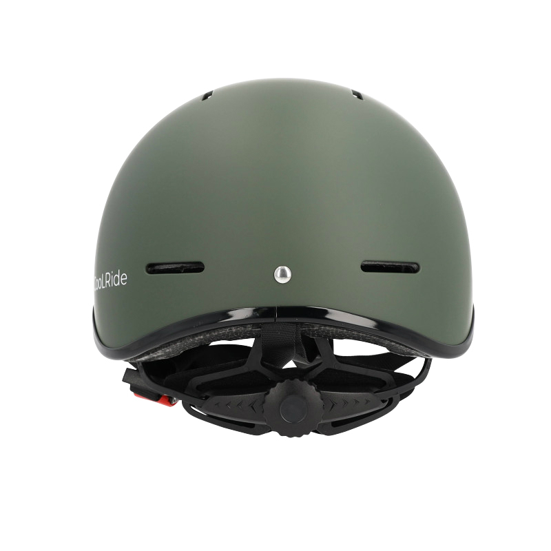 Casque vélo adulte Sélection P2R Coolride urbain-city kaki 55-58 cm - vue 3