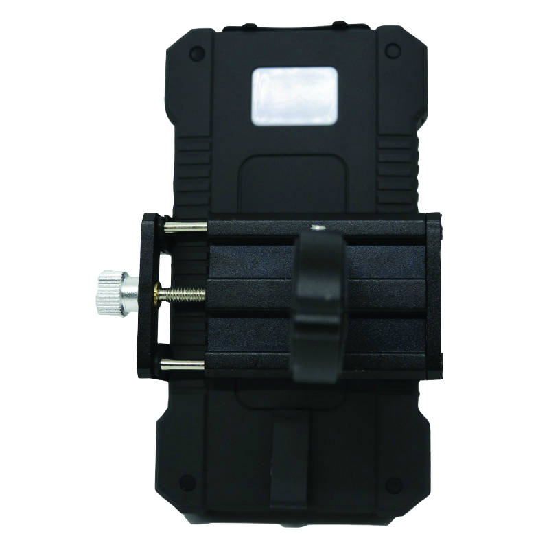Support smartphone universel Sélection P2R aluminium avec fixation guidon et batterie solaire - vue 4