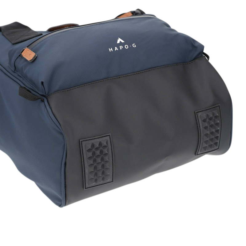 Sacoche arrière vélo Sélection P2R Hapo.G Roll-Top bleu medium convertible sac à dos 53x26x16cm - vue 5