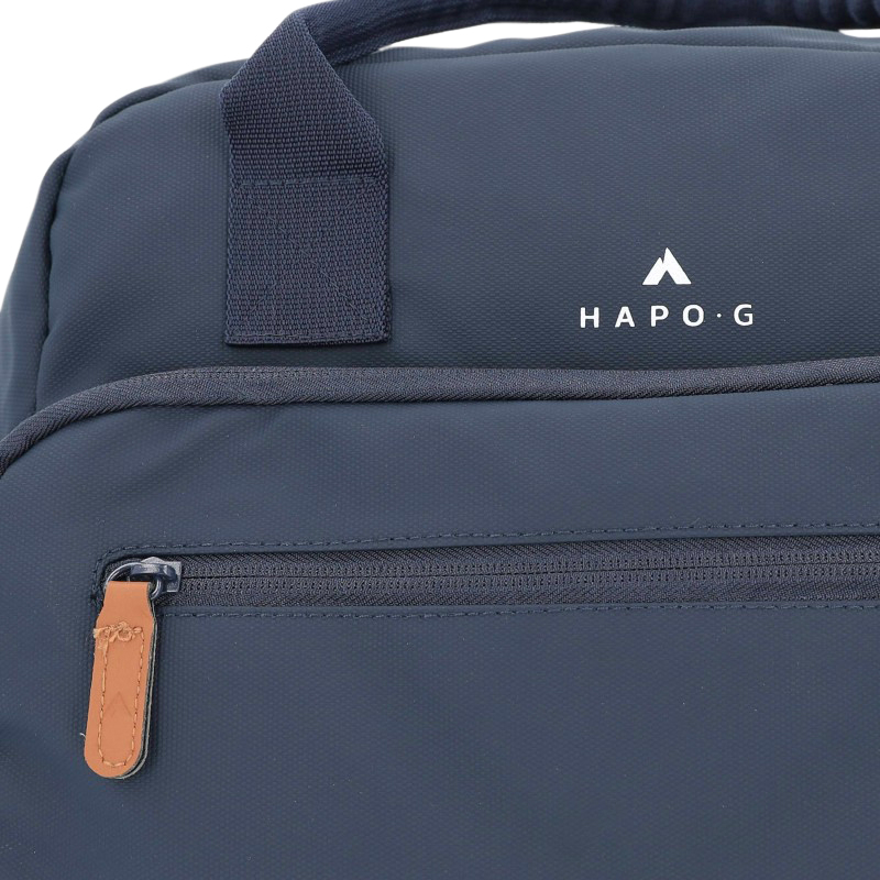 Sacoche arrière vélo Hapo.G Velotaf bleu fixation porte-bagages 28x34x15cm - vue 6