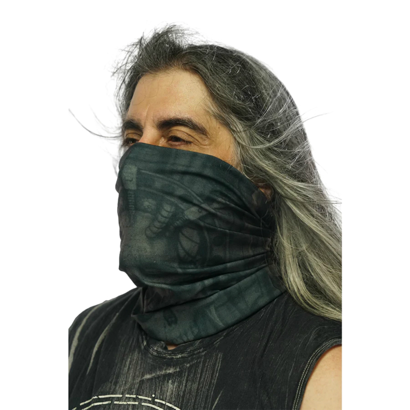 Tour de cou printemps-été Lethal Threat biomechanical face - vue 5