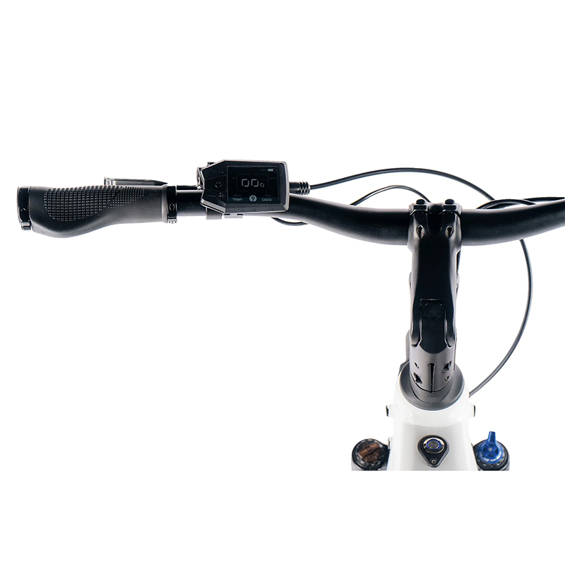 Velo electrique-vae VTC 29 Leader Fox sandy femme blanc brillant 9V moteur roue ar bafang 36V 45NM batterie 20AH (16,5'' - H43CM - taille s - pour adulte de 158CM à 168CM) - vue 6
