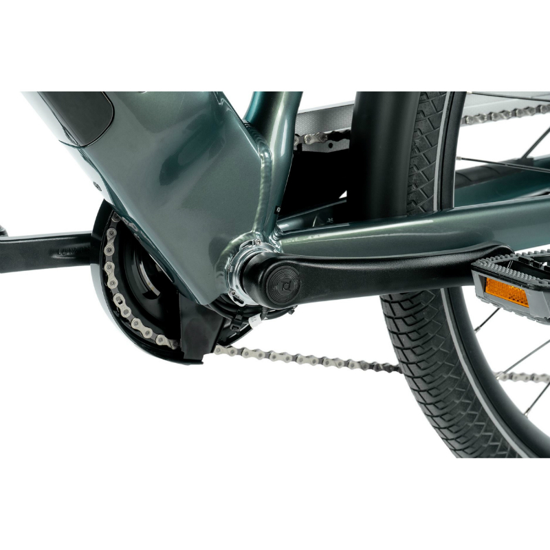 Velo electrique-vae VTC 29 Leader Fox sandy femme vert emeraude brillant 9V moteur roue ar bafang 36V 45NM batterie 20AH (18'' - H46CM - taille m - pour adulte de 168CM à 178CM) - vue 5