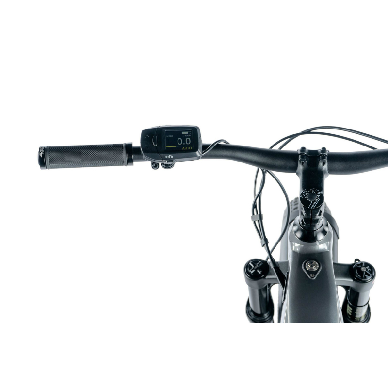 Velo electrique-vae VTT fat bike 26 Leader Fox brasa argent 11V moteur central panasonic GX ultimate 36V 95NM batterie 20AH (20'' - H47CM - taille l - pour adulte de 178CM à 190CM) - vue 6