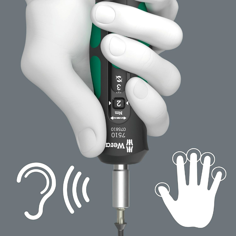 Tournevis dynamométrique Wera Kraftform Safe Torque Speed 1-4 Nm (7 pièces) - vue 4