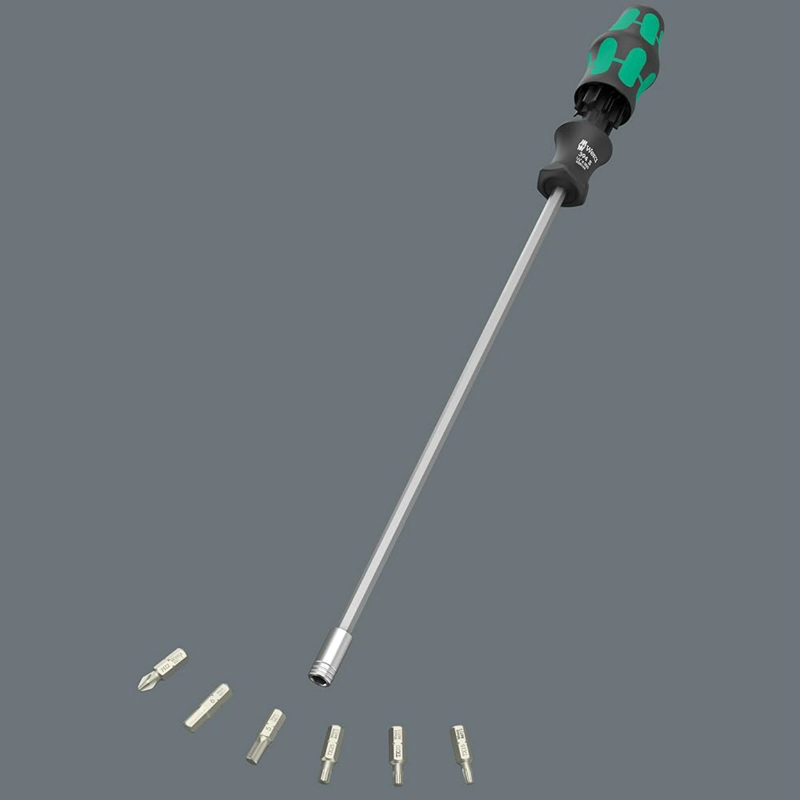 Tournevis porte-embout Wera Kraftform Kompakt 27 XL SHK 1-4 lame 300 mm - vue 4
