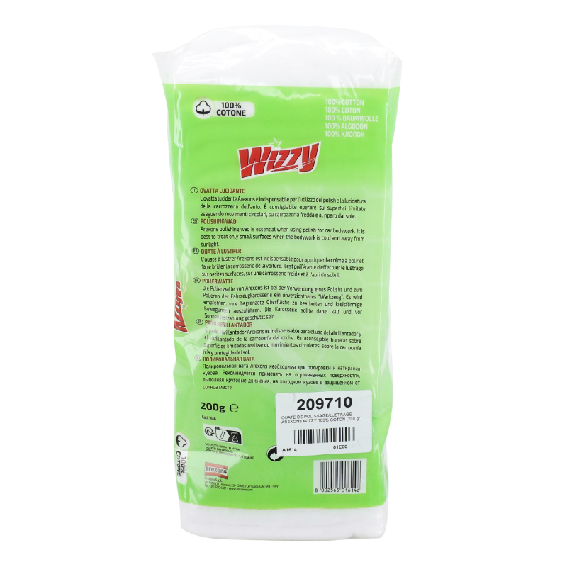 Ouate de polissage-lustrage Arexons Wizzy 100% coton 200 g - vue 2