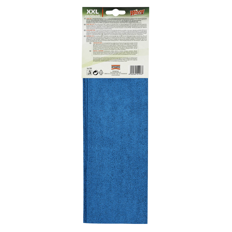 Chiffon microfibre Arexons Wizzy Super Fibre revêtement polyuréthane 50x40 cm - vue 2