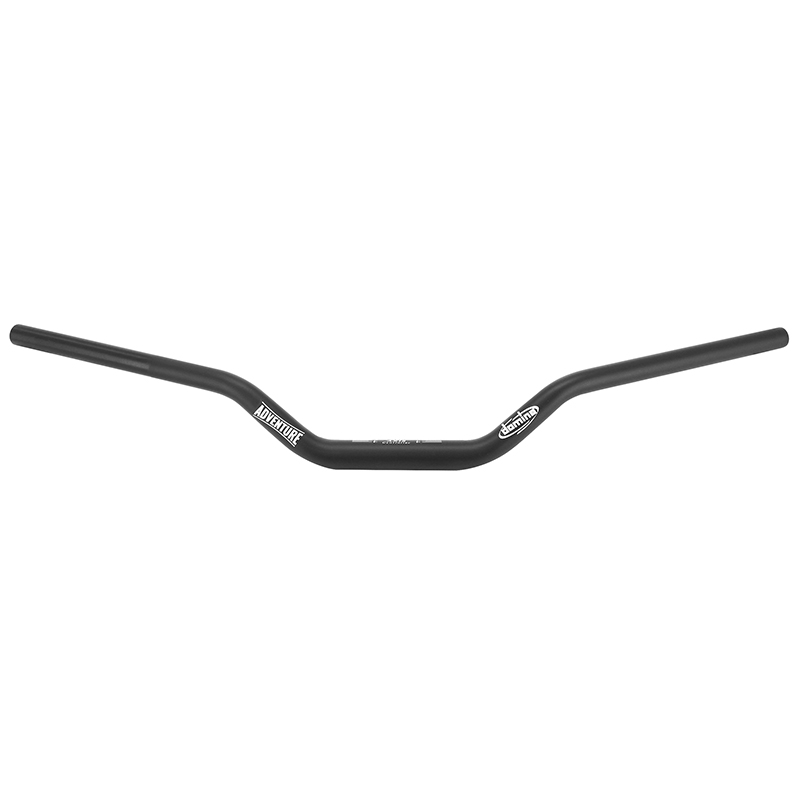 Guidon moto route Domino Adventure aluminium ergal 28,5 mm L785 H144,5 noir - vue 2