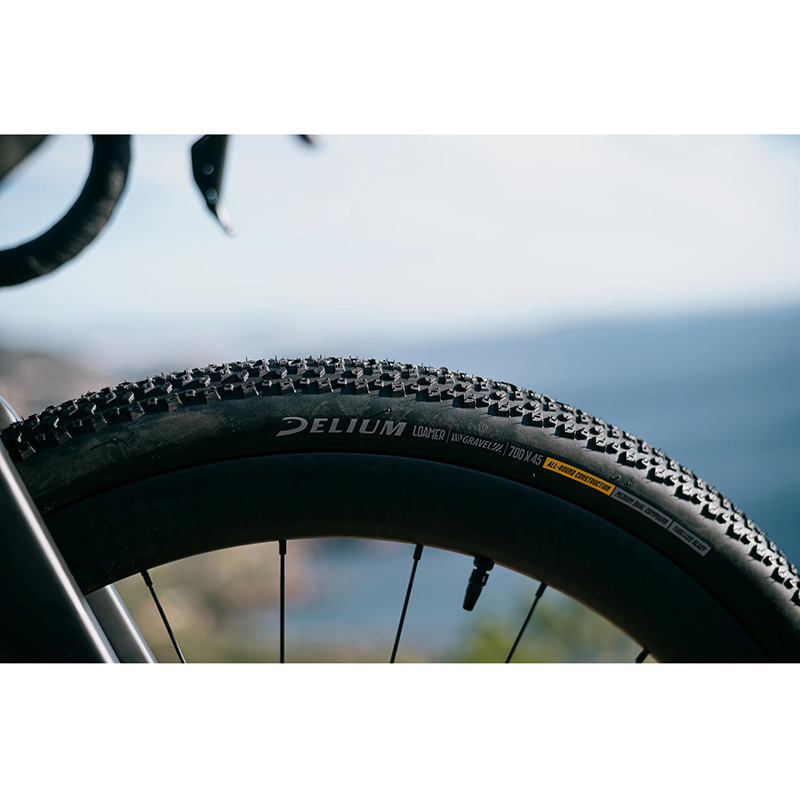 Pneu gravel 700 x 40 Deli loamer noir tubeless ready TS (40-622) - vue 5