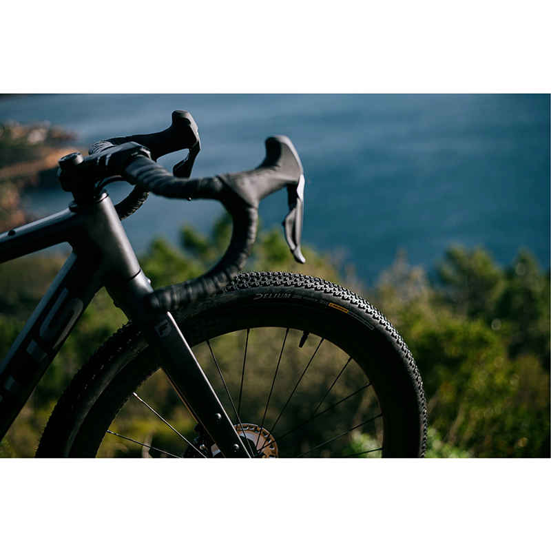 Pneu gravel 700 x 45 Deli loamer noir tubeless ready TS (45-622) - vue 3