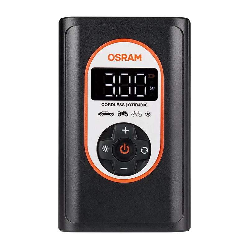 Compresseur de pneus rechargeable Osram Tyre Inflate 4000 12V USB-C - vue 2