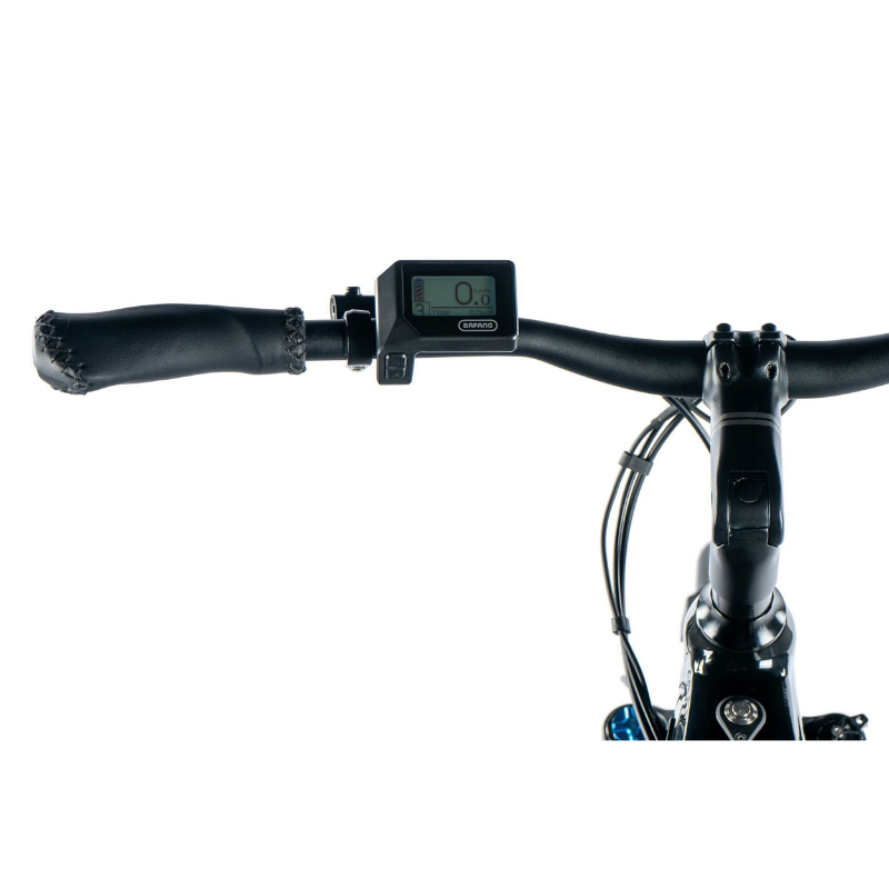 Velo electrique-vae VTC 29 Leader Fox denver homme noir brillant 9V moteur central bafang M300 36V 80NM batterie 20AH (22,5'' - H56CM - taille XXL - pour adulte de 190CM à plus) - vue 6