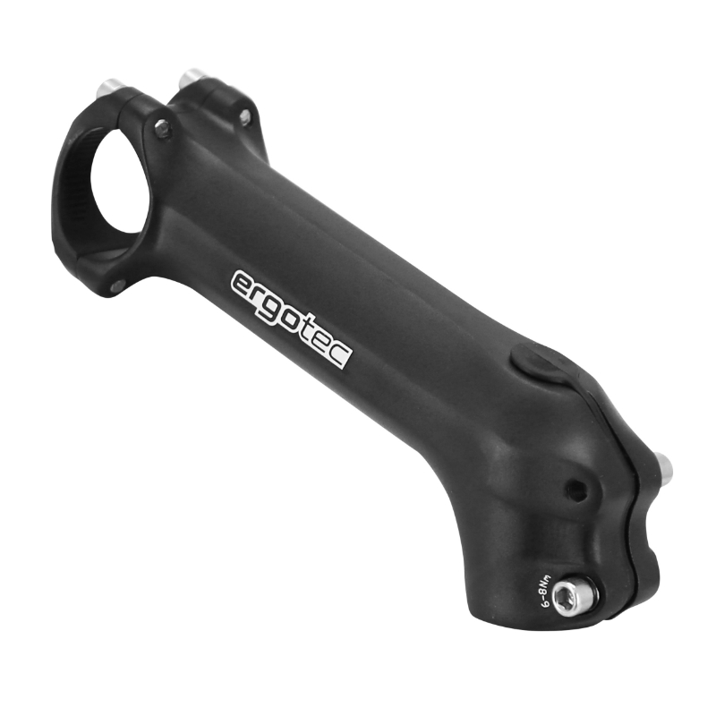 Potence VTT Ergotec Charisma aluminium noir fixe cintre 31,8 mm longueur 130 mm fourche 1"1/8 - vue 3