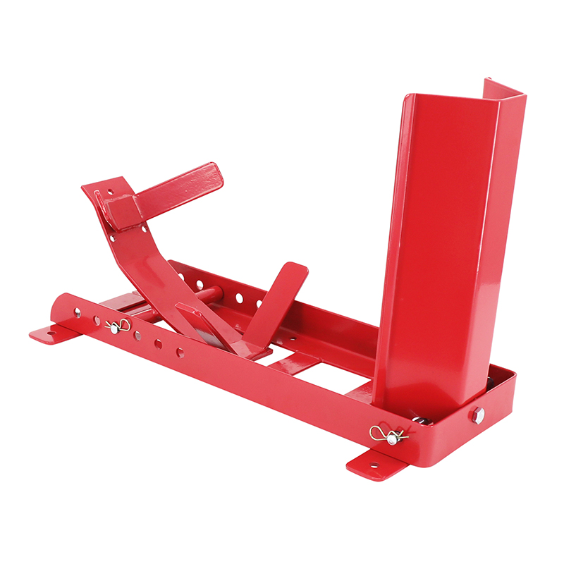 Bloque-calé-étau de roue moto P2R avant réglable acier rouge 16-21 pouces - vue 8