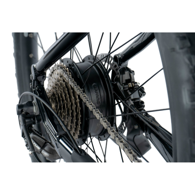 Velo electrique-vae VTT 29 Leader Fox arimo homme noir brillant 9V moteur roue ar bafang 36V 45NM batterie 20AH (17,5'' - H45CM - taille m - pour adulte de 168CM à 178CM) - vue 5