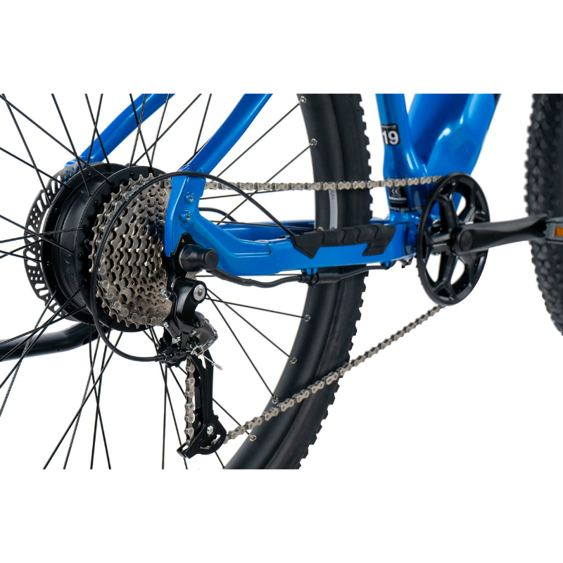 Velo electrique-vae VTT 29 Leader Fox arimo homme bleu brillant 9V moteur roue ar bafang 36V 45NM batterie 20AH (19'' - H48CM - taille l - pour adulte de 178CM à 185CM) - vue 5