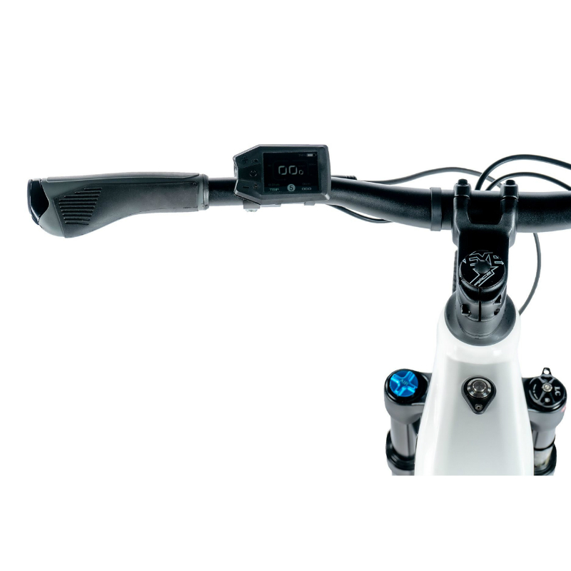 Velo electrique-vae VTT 29 Leader Fox arimo femme blanc brillant 9V moteur roue ar bafang 36V 45NM batterie 20AH (19'' - H48CM - taille l - pour adulte de 178CM à 185CM) - vue 6