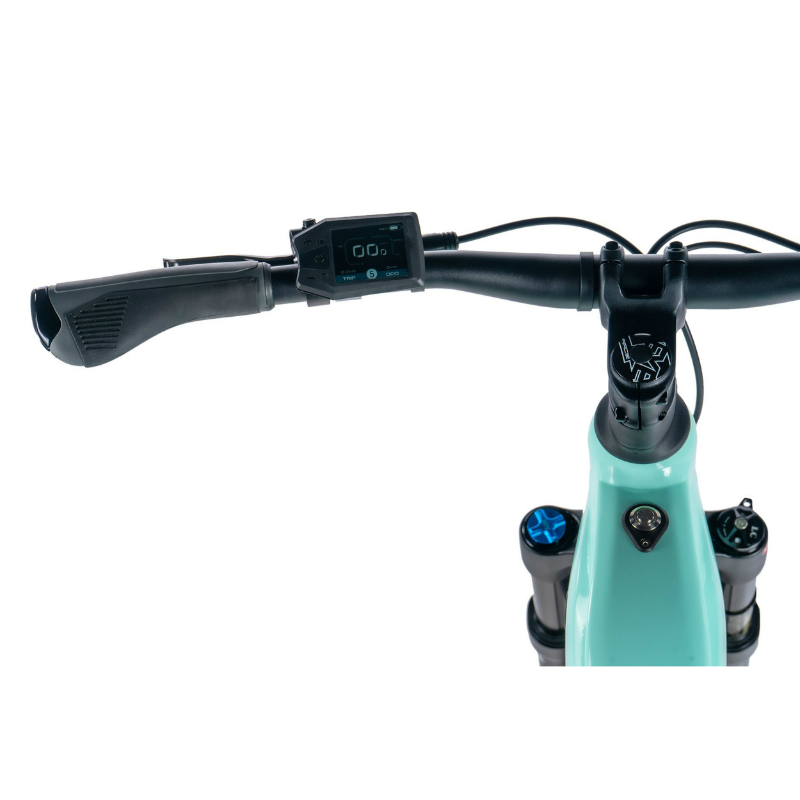 Velo electrique-vae VTT 29 Leader Fox arimo femme vert clair 9V moteur roue ar bafang 36V 45NM batterie 20AH (19'' - H48CM - taille l - pour adulte de 178CM à 185CM) - vue 7
