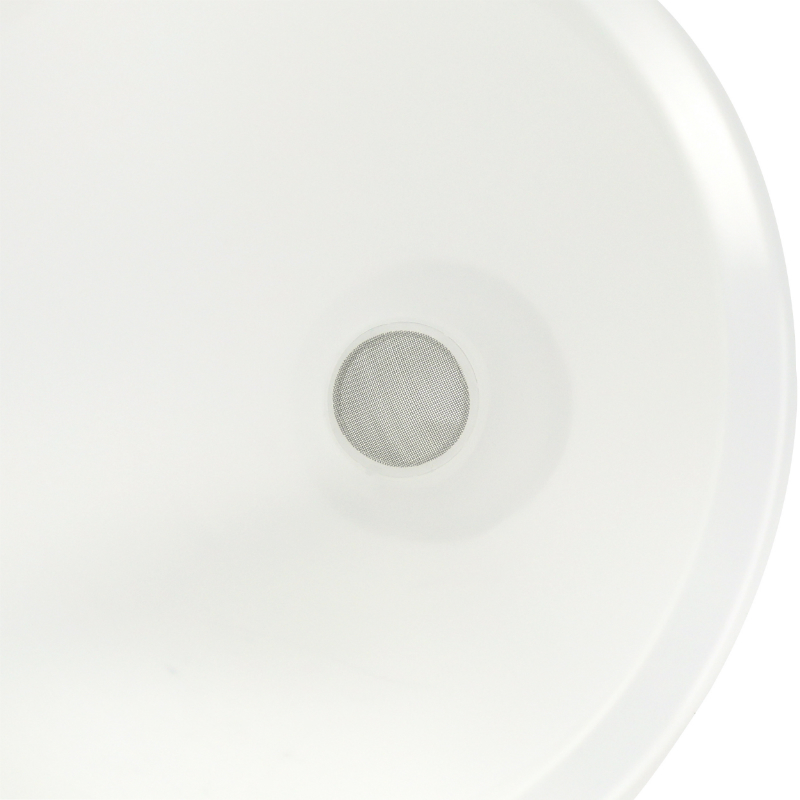 Entonnoir Pressol polyéthylène blanc transparent 10L Ø 424 mm avec couvercle, bec flexible et rigide, filtre fin - vue 3