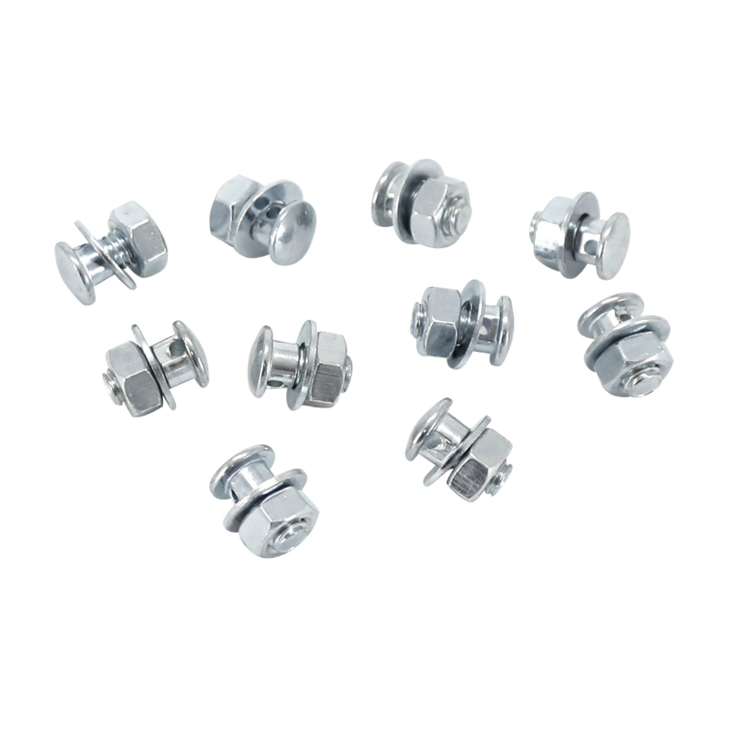 Serre-câble de frein vélo P2R M6 trou 2,5 mm sous tête (sachet de 10)