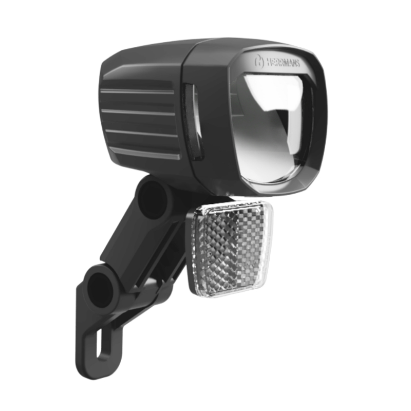 Éclairage vélo VAE Herrmans MR10+ phare avant 240-450 lumens 12V noir