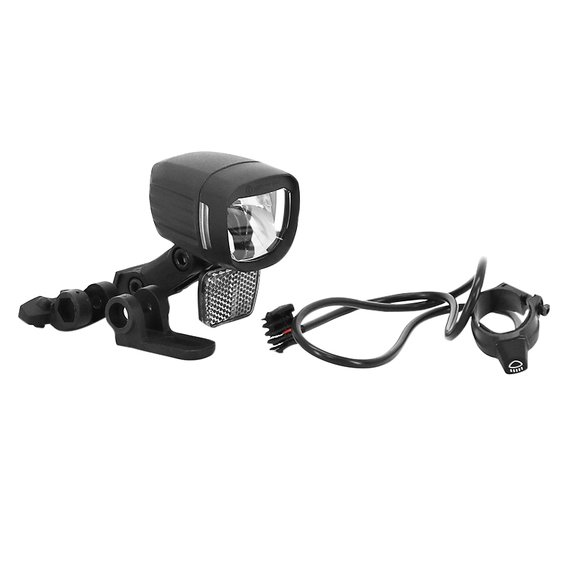 Éclairage vélo VAE Herrmans MR10+ phare avant 240-450 lumens 12V noir - vue 2