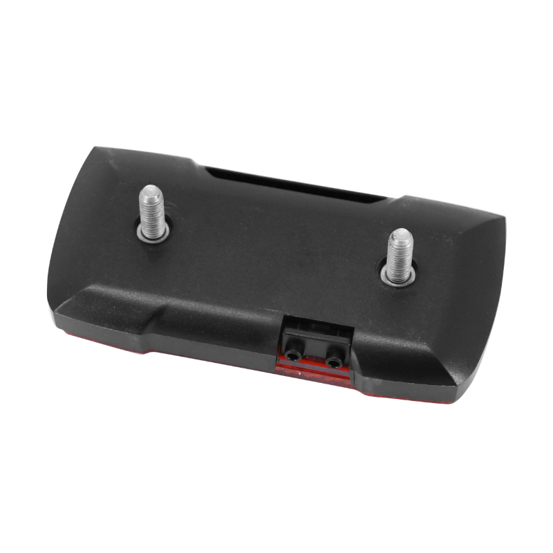 Éclairage vélo à dynamo arrière 6V Herrmans H-Trace sur porte-bagage noir - Entraxe 50mm - vue 3