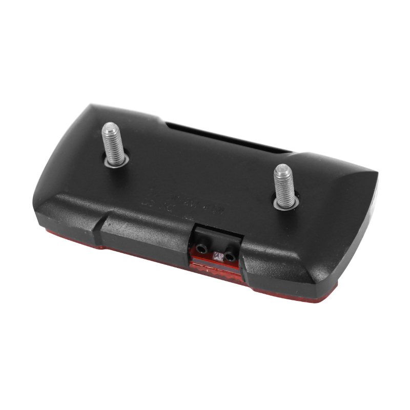 Éclairage vélo VAE arrière Herrmans H-Trace sur porte-bagage noir entraxe 50 mm - vue 3