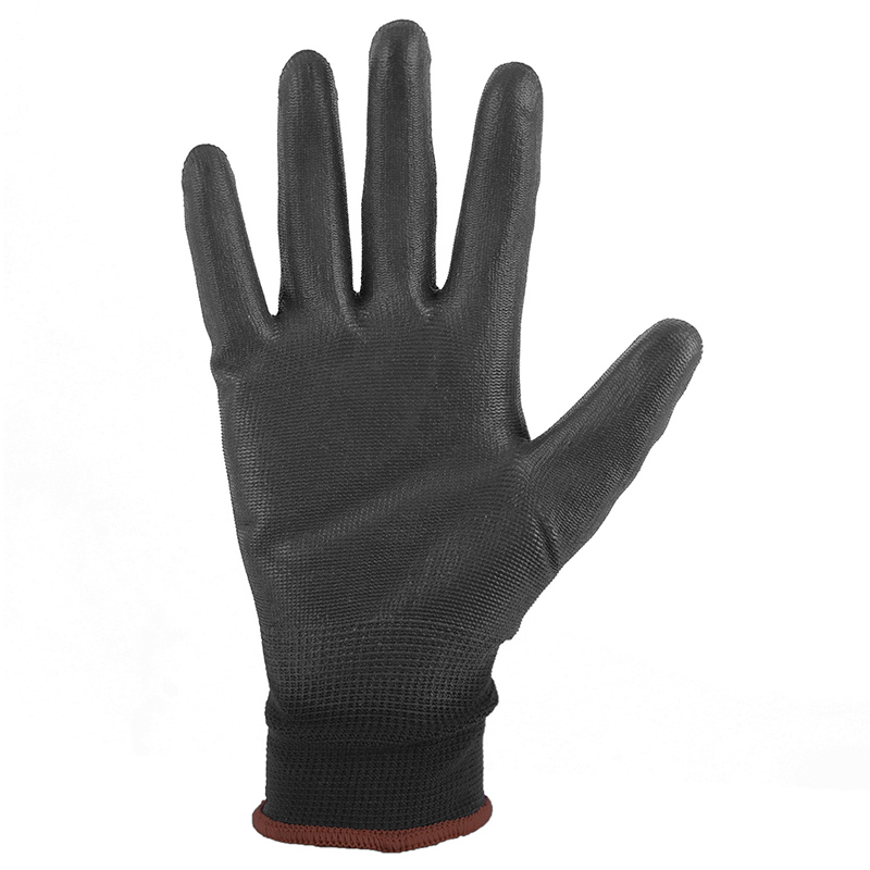 Gants atelier P2R polyuréthane noir homologué CE - Taille 9 (L) - vue 3
