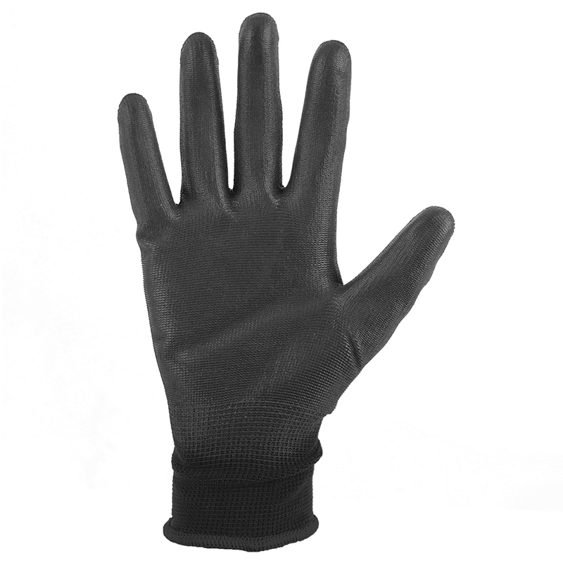 Gants d'atelier P2R polyuréthane noir homologués CE - Taille 10 (XL) - vue 3