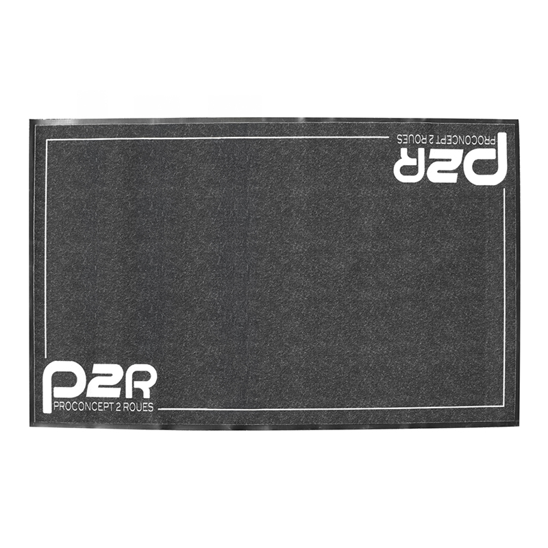 Tapis de sol atelier P2R design horizontal noir-blanc 160x102 cm - vue 3