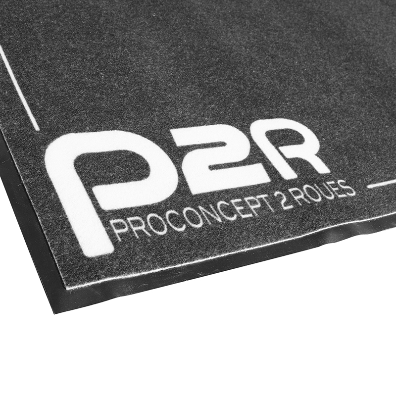Tapis de sol atelier P2R design horizontal noir-blanc 160x102 cm - vue 4