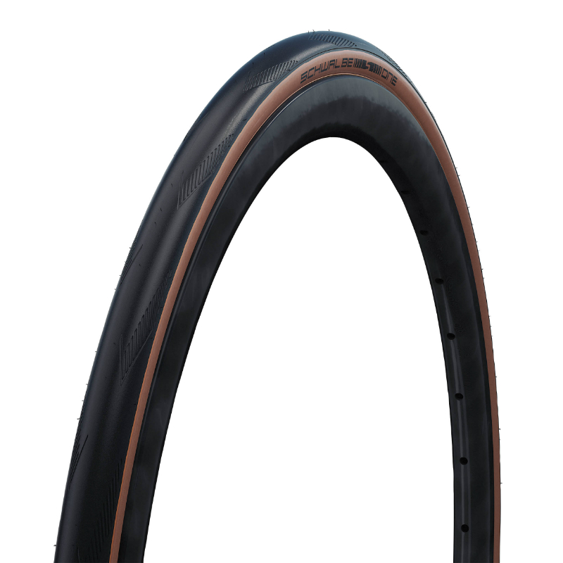 Pneu route Schwalbe One Raceguard Addix tubeless ready TS 700 x 30 noir-beige - vue 2