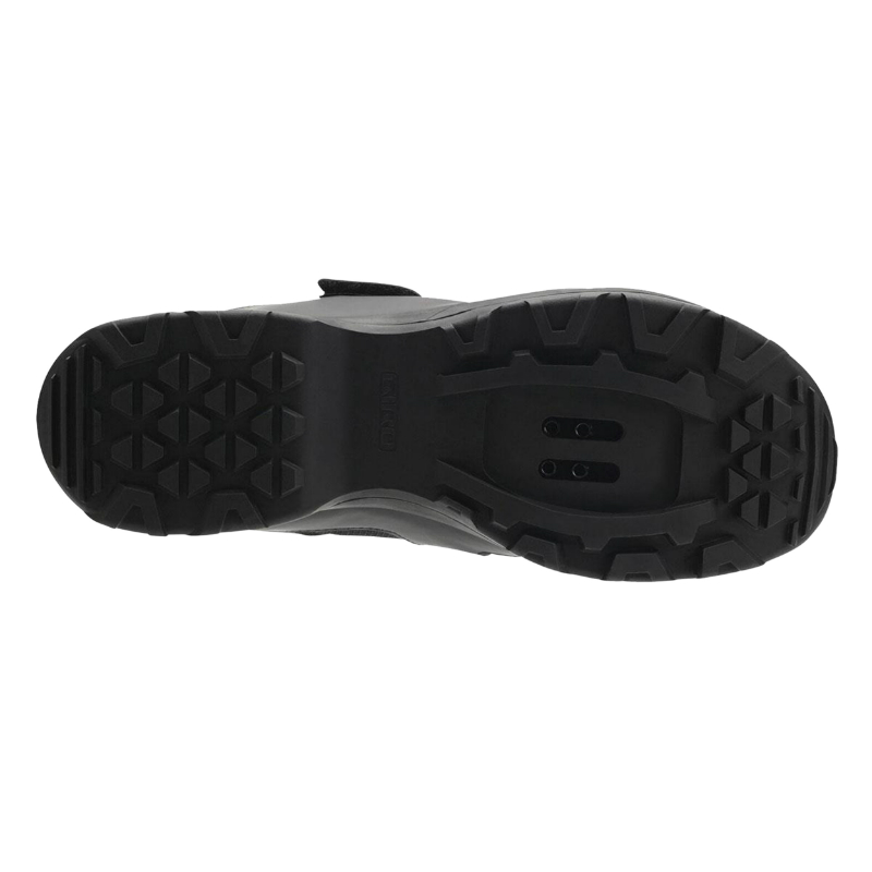 Chaussure VTT Giro Berm K257 noir-gris foncé T41 fixation double velcro compatible SPD - vue 3