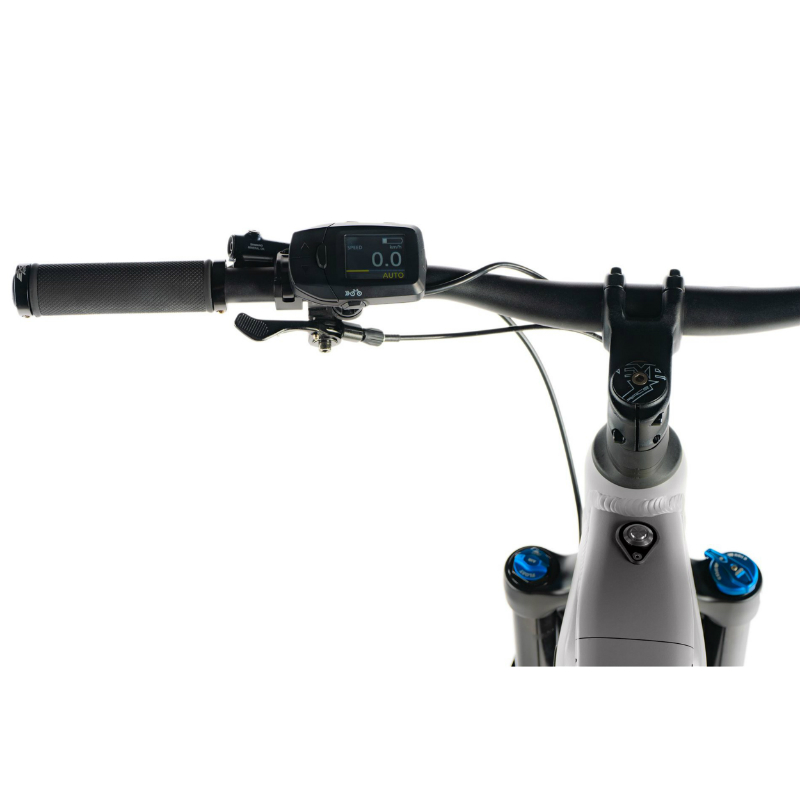 Velo electrique-vae VTT 29 Leader Fox argus tout suspendu homme gris mat 12V moteur central panasonic GX ultimate 36V 90NM batterie 20AH (cadre 21,5''- H55CM - XL - pour adulte de 185CM à plus) - vue 7