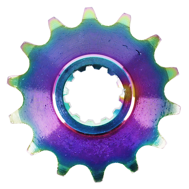 Pignon 50 dents boîte adaptable Minarelli 50 AM6 - Rieju 50 MRT - Beta 50 RR - Sherco 50 SM-R / SE-R 420 14 DTS néochrome P2R - vue 2