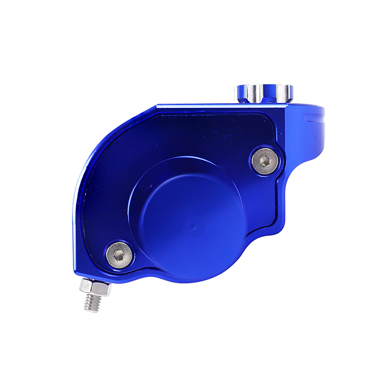 Poignée de gaz 50 à boîte tirage rapide 30° alu CNC bleu Replay - vue 8
