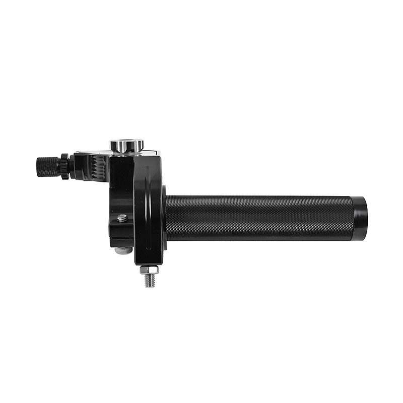 Poignée de gaz 50 à boîte tirage rapide 30° alu CNC noir Replay - vue 5