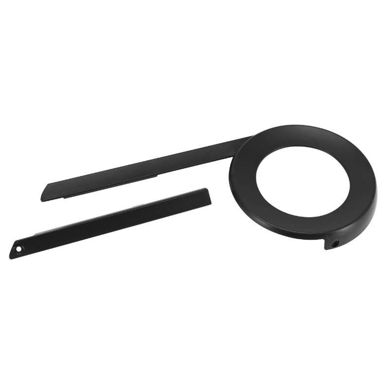 Pare-carter chaîne Herrmans pour moteur Bosch 38 DTS 118 mm 319 mm noir mat - vue 2
