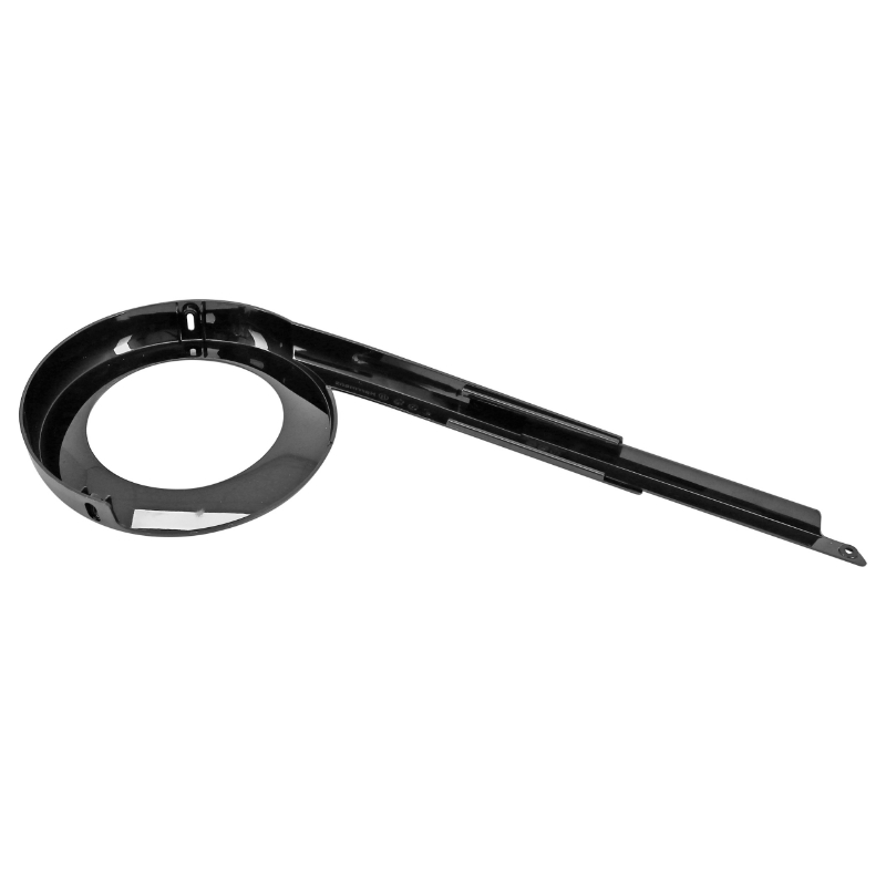 Pare-carter chaîne Herrmans 42-44 DTS diamètre 140 mm longueur 319 mm noir mat - vue 2