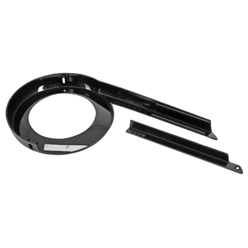Pare-carter chaîne Herrmans 42-44 DTS diamètre 140 mm longueur 319 mm noir mat - vue 3