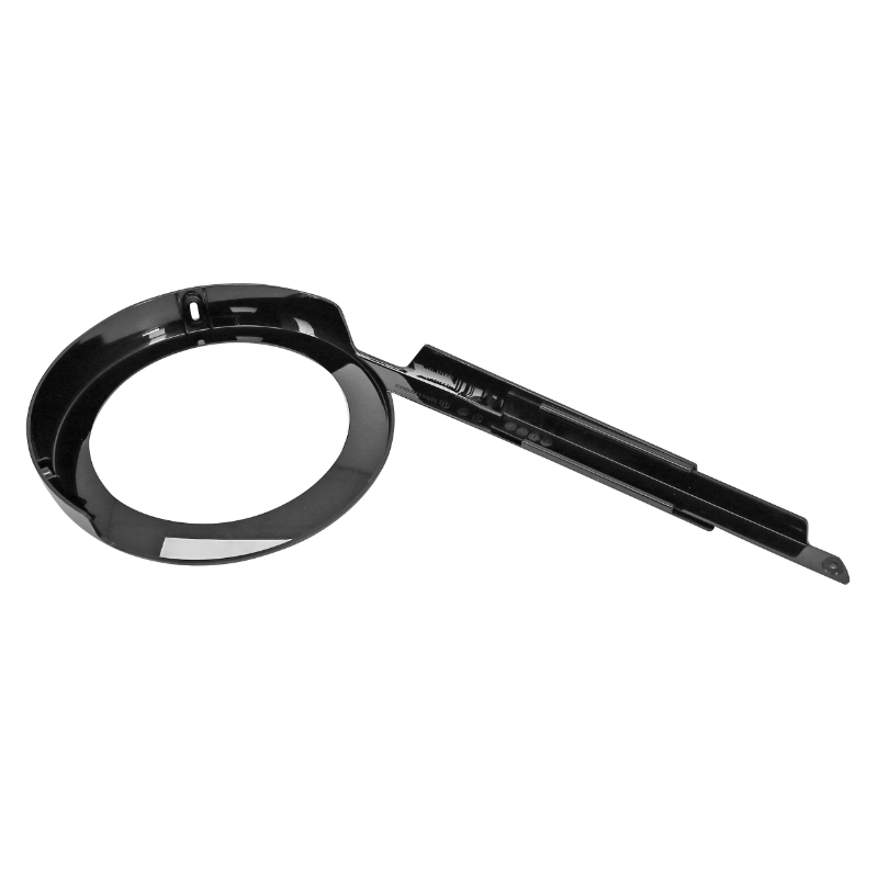Pare-carter chaîne Herrmans pour vélo 48 DTS diamètre 170 mm longueur 319 mm noir mat - vue 2