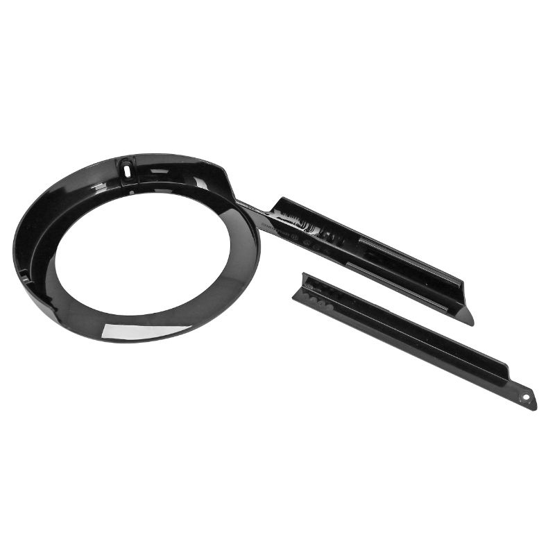 Pare-carter chaîne Herrmans pour vélo 48 DTS diamètre 170 mm longueur 319 mm noir mat - vue 3