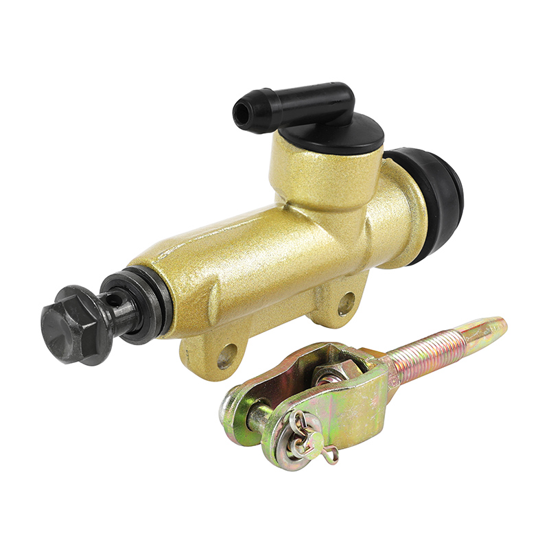 Maitre cylindre de frein 50 a boite adaptable rieju 50 arriere-derbi 50 arriere (entraxe 40MM - diam 10X125) -P2R - vue 2